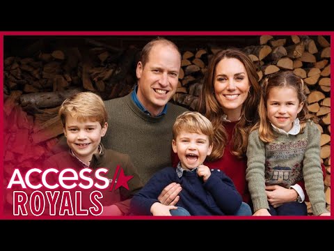 Kate Middleton, Prince William & Kids Beam In 2020 Xmas Card