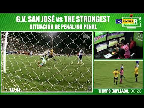 Audios del VAR del duelo entre GV San José y The Strongest, explican las decisiones de Jordy Alemán.