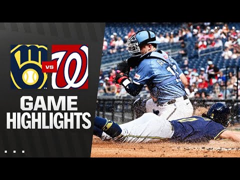 Brewers vs. Nationals Game Highlights (8/2/25) | MLB Highlights