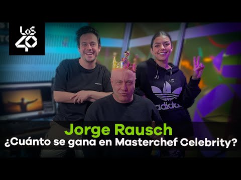 ¿Cuánto se gana Jorge Rausch por temporada en Masterchef Celebrity?