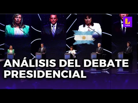 Debate presidencial en Argentina 2023 EN VIVO: análisis del primer encuentro entre los candidatos