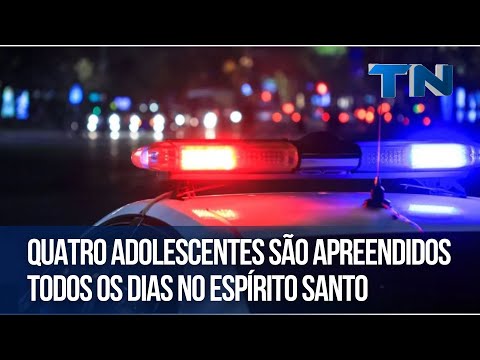 Quatro adolescentes são apreendidos todos os dias no Espírito Santo