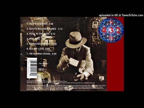 Led Zeppelin - In the Evening 🌟 432 Hz