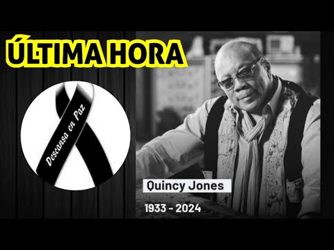 Quincy Jones La TRISTE MUERTE DE UNA leyenda de la música estadounidense.