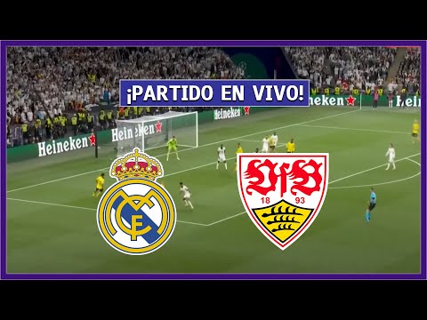 REAL MADRID vs STUTTGART  EN VIVO  MBAPPE BUSCA SU PRIMERA CHAMPIONS  | LA SECTA DEPORTIVA