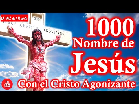 1000 JESUS CON EL CRISTO AGONIZANTE - Día de la Santa Cruz DEVOCION A LA PRECIOSA SANGRE DE CRISTO