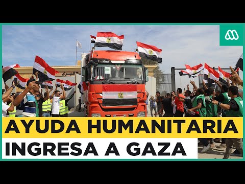 Guerra en medio oriente: 20 camiones con ayuda humanitaria ingresan a Gaza