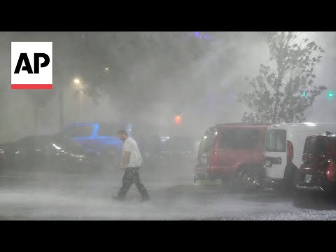 AP reporter describes scenes from Tampa when Milton made landfall