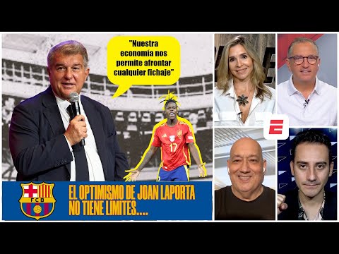 FC BARCELONA: JOAN LAPORTA aseguró que pueden se pueden “PERMITIR CUALQUIER FICHAJE” | Exclusivos