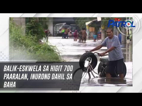 Balik-eskwela sa higit 700 paaralan, inurong dahil sa baha | TV Patrol