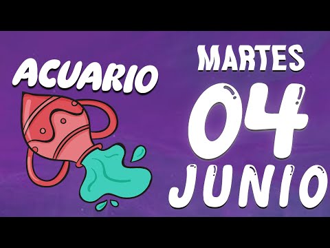 BRUTAL NOTICIANO LE DIGAS NADA Acuario  Diario  Horoscopo De Hoy 4 De junio 2024