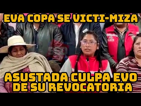EVA COPA DES4FIA CONCEJALES Y DIPUTADOS QUE BUSCAN SAC4RLOS POR REVOCATORIA ..