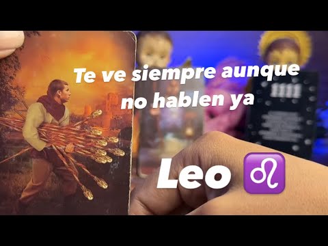 LEO | TE VE AUNQUE NO TE HABLE  VEO UN ADMIRADOR Y MUCHOS CHATS - estás cambiando mucho leo #leo