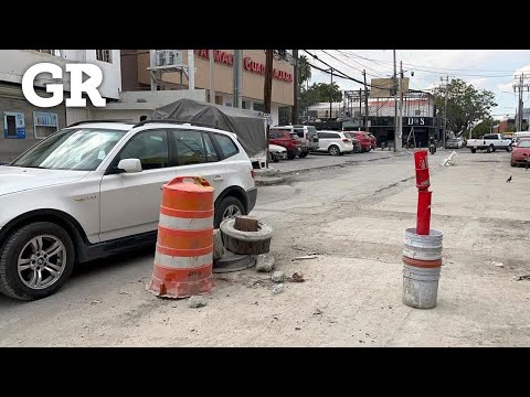 Ventas en Zona Tec bajan por obras inconclusas de Colosio