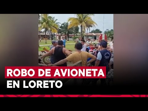 Amazonas: Impactante suceso de robo de avioneta