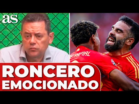 RONCERO reacciona y SE EMOCIONA con CARVAJAL y LAMINE YAMAL | SELECCIÓN | EURO 2024