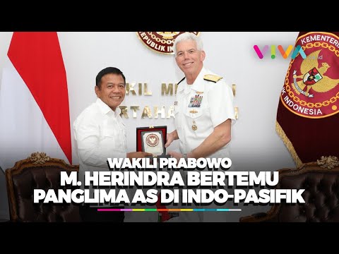 Wakili Prabowo, Wamenhan M. Herindra Sambut Kunjungan Kehormatan Panglima Komando AS