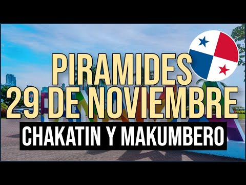 Pirámide Lotería de Panamá Miércoles 29 de Noviembre 2023 - Pirámide de Chakatin y de Makumbero