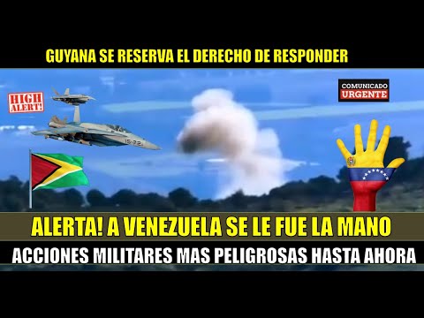ALERTA! Venezuela hace un movimiento militar en Guyana explota la guerra
