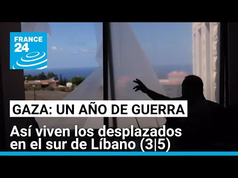 A un año de la guerra en Gaza, así es la situación de los desplazados en el sur de Líbano (3/5)