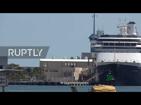 USA: Passengers of COVID-19-hit cruise ship Zandaam to disembark in Florida