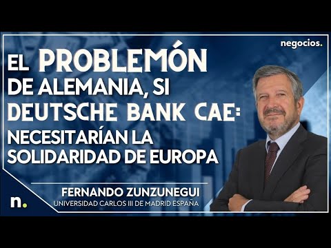 El problemón de Alemania si Deutsche Bank cae  “Necesitarían la solidaridad de Europa”