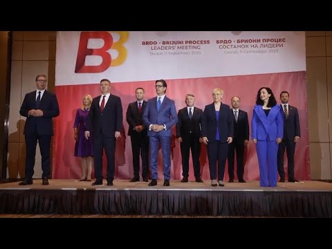 Regional leaders attend meeting of Brdo Brijuni Process in North Macedonia