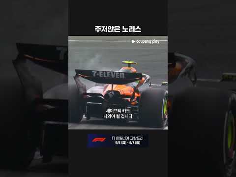 차량 문제로 리타이어하는 노리스 | 2025 F1 | 네덜란드 그랑프리