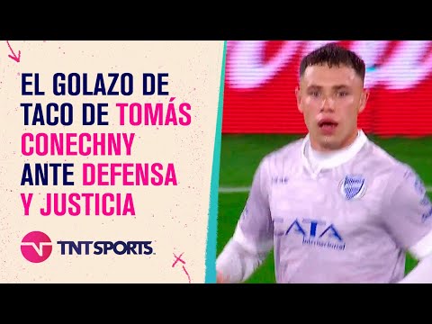 ¡Qué Golazo! Tomás #Conechny definió de taco y puso el primero de #GodoyCruz ante #DefensayJusticia