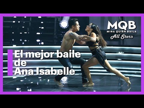 Ana Isabelle realiza su mejor presentación de la competencia | Mira Quién Baila | Las Estrellas