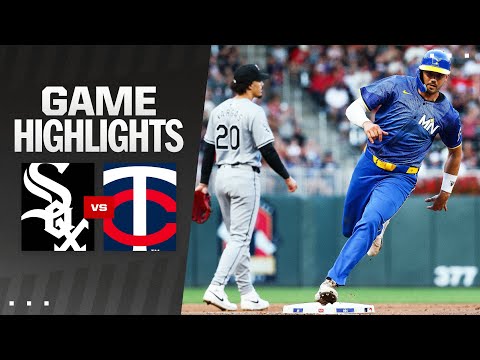 White Sox vs. Twins Game Highlights (8/2/24) | MLB Highlights