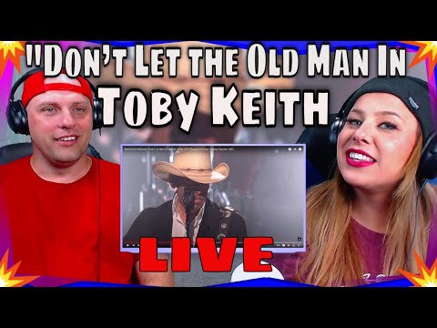 reaction to Toby Keith Performs Don’t Let the Old Man In at People's Choice Country Awards | NBC