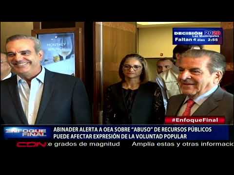 PRM presenta a misión de la OEA observaciones y propuestas sobre elecciones 2020