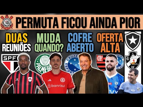 PERMUTA DO TIMÃO SÓ PIORA | SP: REUNIÃO POR T.MENDES! 5º REFORÇO NO ZÊRO! MAURÍCIO, MICHAEL, PEIXE+