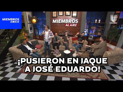 Los Miembros revelan indiscreciones de José Eduardo Derbez y Leonardo de Lozanne | Miembros al Aire