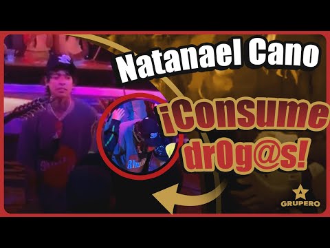 Captan a Natanael Cano consumiendo sustancias ilícitas en pleno concierto