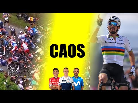 ?? TOUR DE FRANCIA 2021 ?? Etapa 1 ? Julian ALAPHILIPPE líder – Nairo, Carapaz, Rigo ilesos