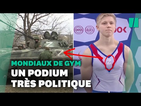 Ce gymnaste russe affiche son soutien à la guerre (et est battu par un Ukrainien)