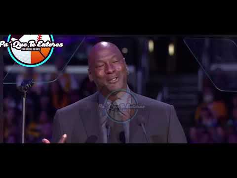Michael Jordan habló en el Homenaje de Kobe Bryant .