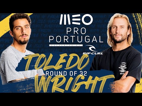 Surfing🌅🌊 Filipe Toledo vs Owen Wright MEO Pro Portugal - Round of 32 Heat Replay