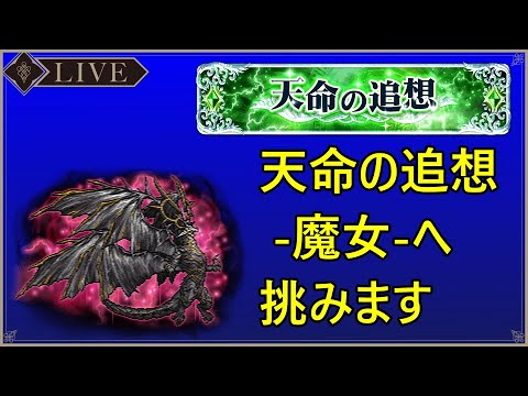 ＜FFRK＞天命の追想 -魔女-へ挑みます