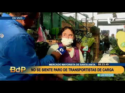 Paro de transportistas: Camiones llegaron con normalidad al Mercado Mayorista de Lima (5/5)