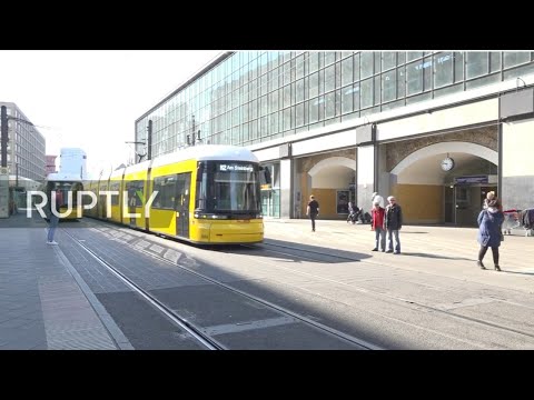 Live from Berlin as the city introduces mandatory face masks on public transport