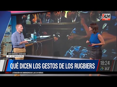 Qué dicen los gestos de los rugbiers - José Rodríguez Saráchaga en #ParaQueSepas