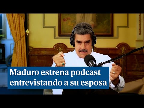 Nicolás Maduro estrena podcast entrevistando a su esposa