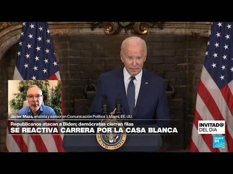 ¿Llega tarde la retirada de Joe Biden en la carrera presidencial? • FRANCE 24 Español