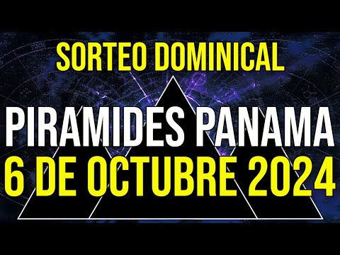 Pirámides Loteria Panamá para el Domingo 6 de Octubre 2024 Lotería de Panamá