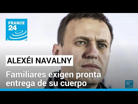 Madre de Alexéi Navalny exigió a Vladimir Putin que le entregue el cuerpo cuanto antes