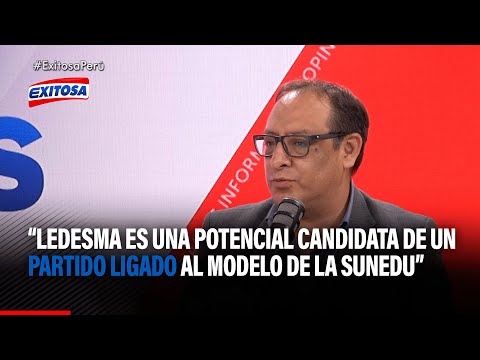 Gutiérrez sobre Ledesma: Es una potencial candidata de un partido ligado al modelo de la Sunedu