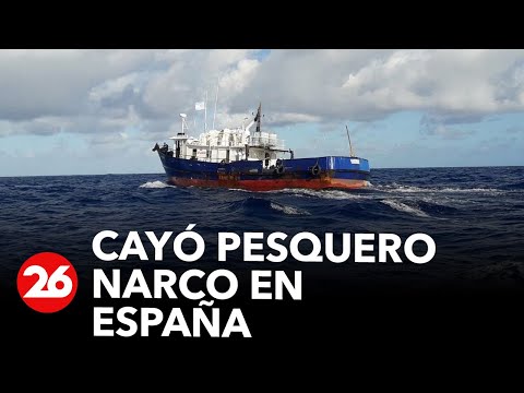 Cayó pesquero narco en España
